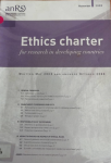 Ethics charter for research in developing countries
